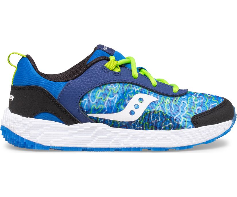 Saucony Voxel 6000 Kids' Sneakers Blue Camo | Canada 905XYUF